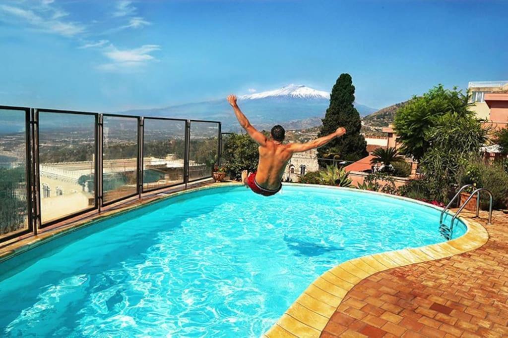 Villa Torre Sicilia Taormina Exterior foto